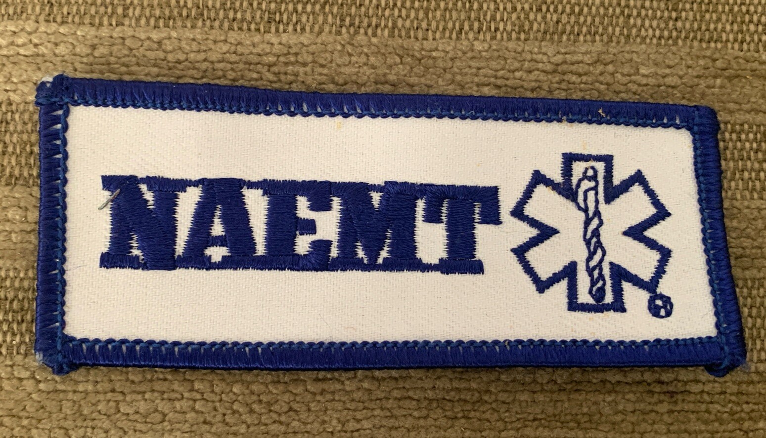 Emergency Medical Technician NAEMT Patch