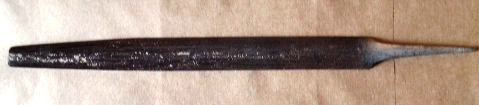 Antique Vintage Distressed 13" Long File Chisel Tool