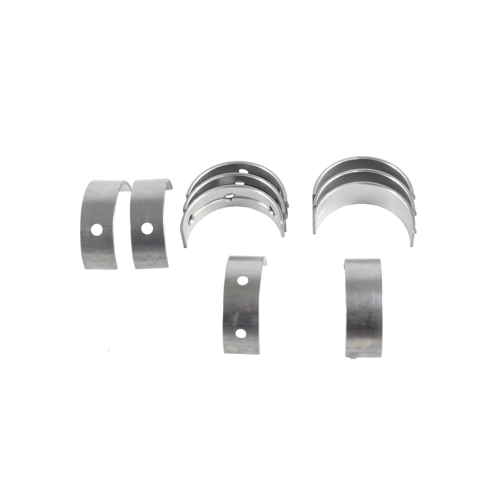 DNJ MB124.30 Main Bearing Set .76mm fits 1996-2006 Hyundai Elantra
