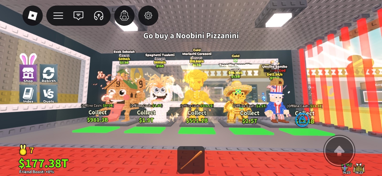 -Steal a brainrot- INSANE BRAINROT BUNDLE INCLUDES ALL BRAINROTS IN PICTURE.