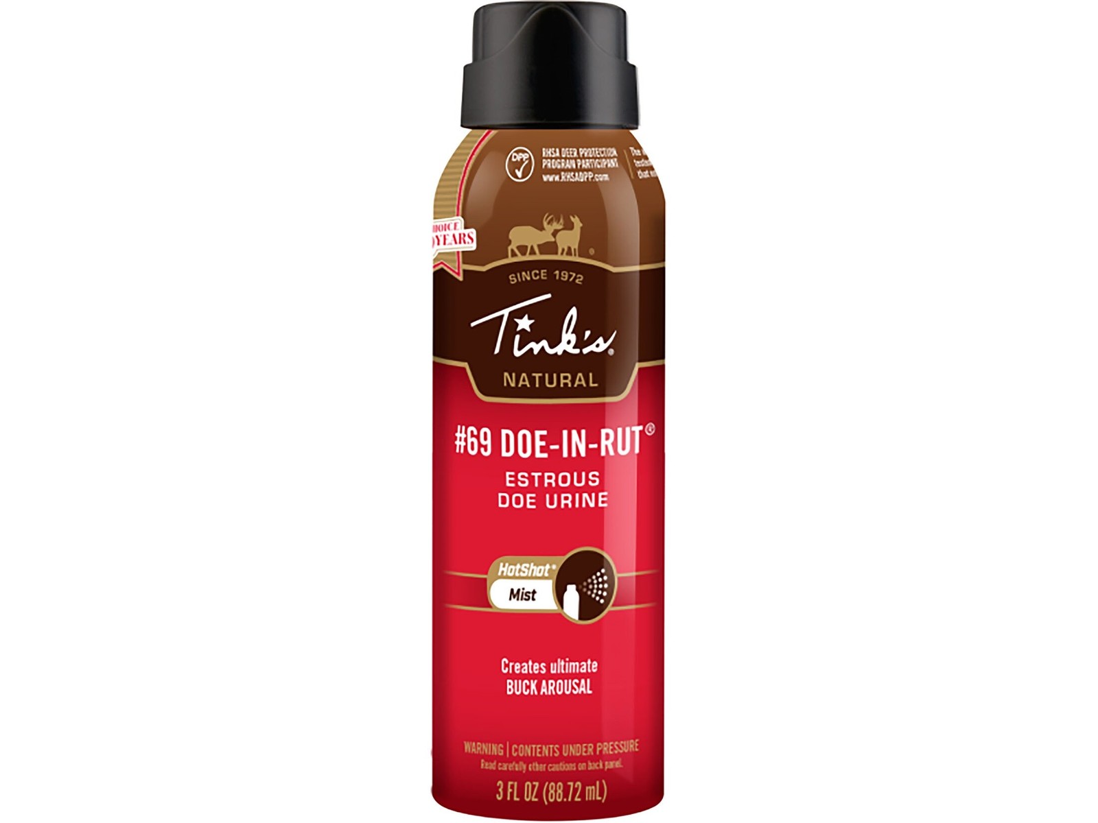Tink's Hot Shot #69 Doe-in-Rut Mist 3 oz Aerosol