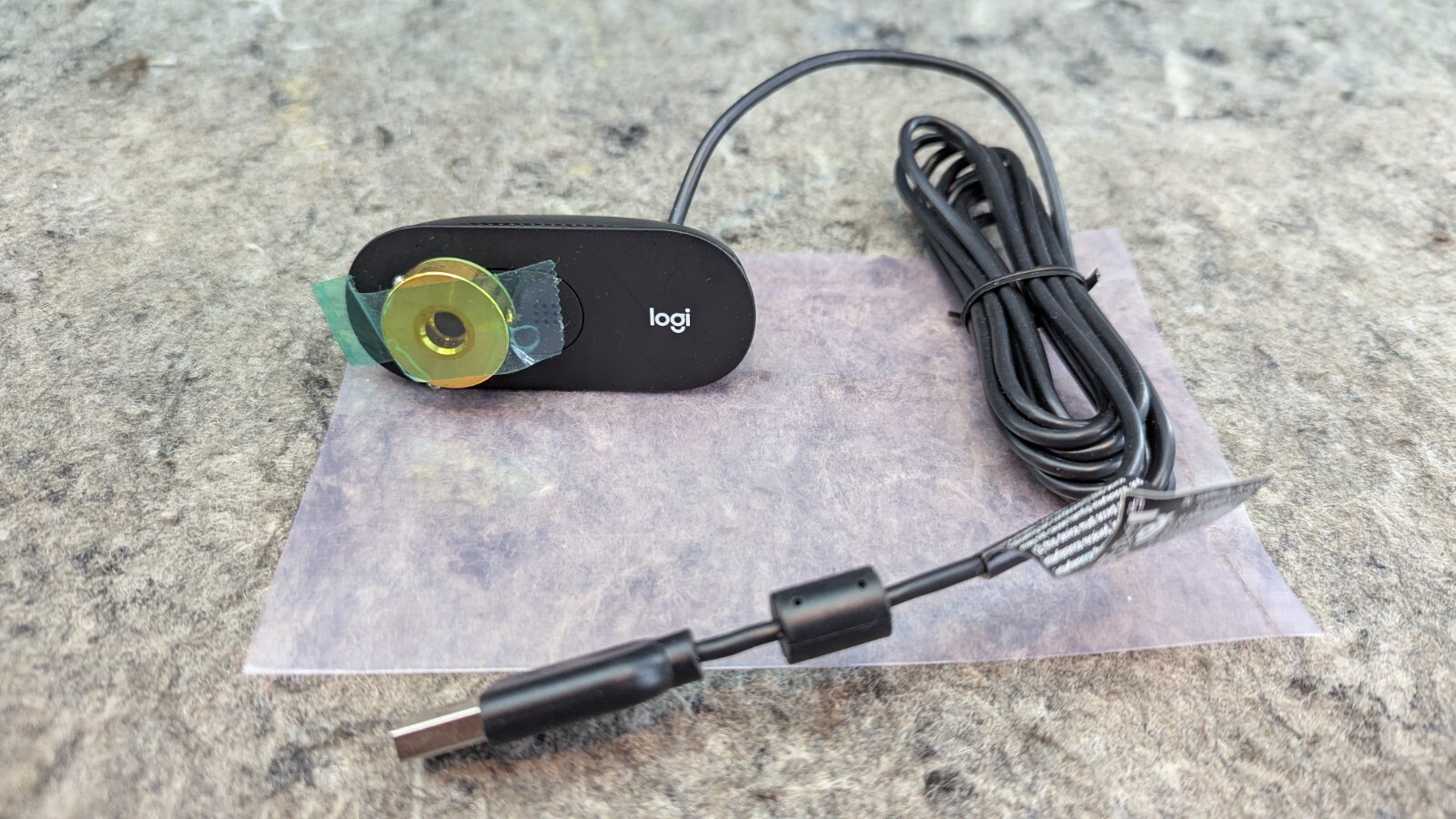 Logitech C270 HD Webcam Camera V-U0018 860-000584  - Missing Mount