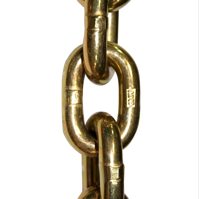 5/16" x 10' Grade 70 Transport Chain 4700lb WLL Bulk Chain Only No Hooks