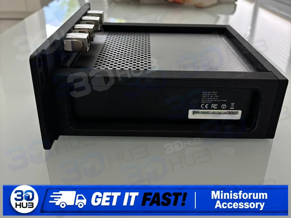 10 Inch 2U Rackmount Enclosure MINISFORUM MS-A2 MS-A1