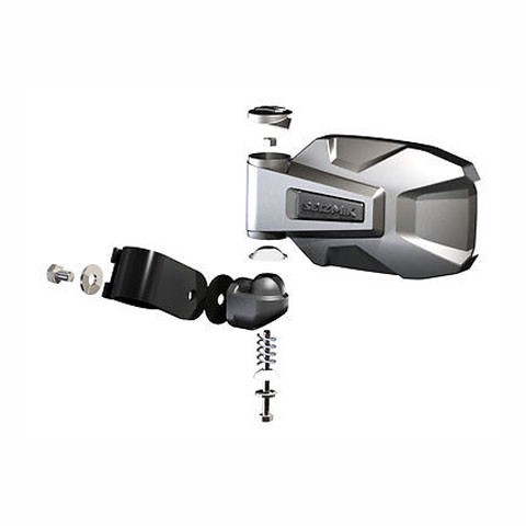 SEIZMIK 18092 ABS 'STRIKE' SIDE VIEW MIRROR PAIR 2"
