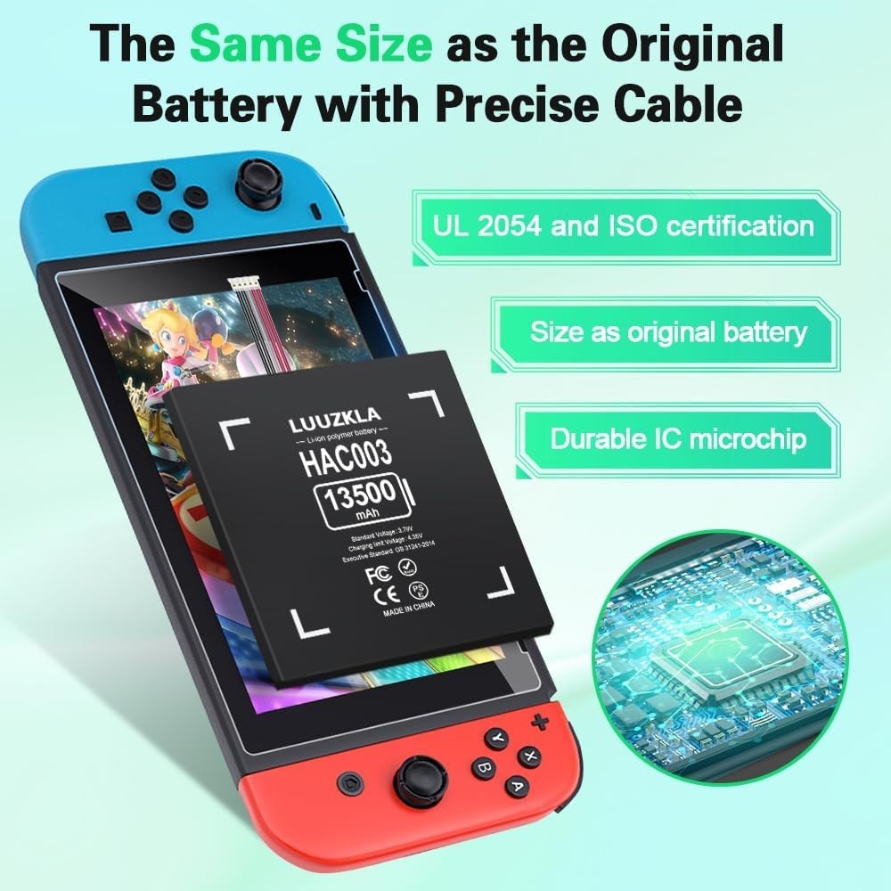 Compatible with Pixel 6 Pro Battery, 6200mAh New Upgrade Super Capacity Batte...
