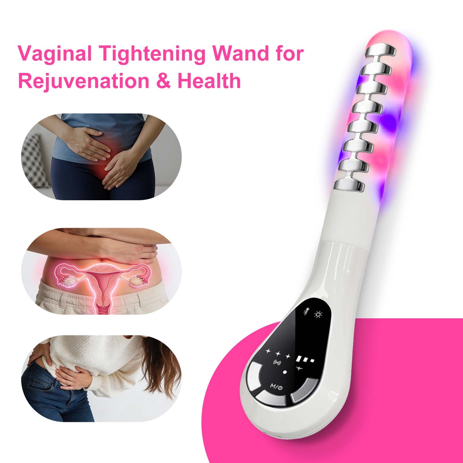 Non-Surgical Vaginal Tightening Therapy Device Thermal Microcurrent Treatment