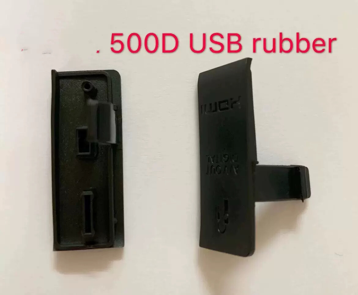 1PC Canon 500D 450D 1000D USB Rubber Replacement Interface Rubber Cover