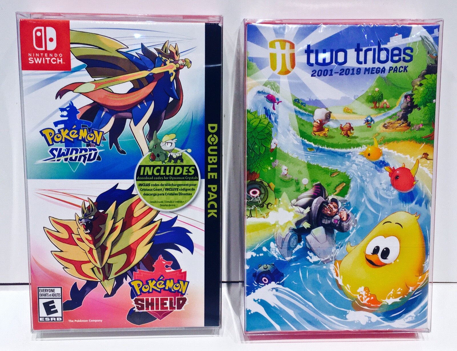 1 Box Protector Fits Some (NOT ALL!) NINTENDO SWITCH DOUBLE PACKS Read!!!