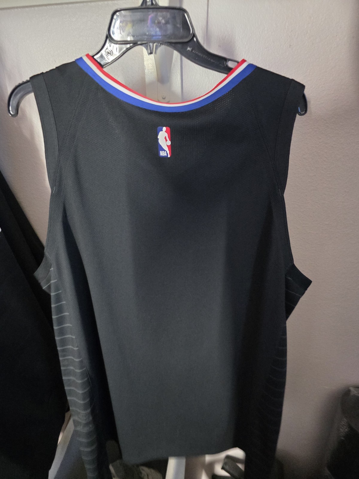 Blank Authentic Nike Jordan LA Clippers Statement Jersey Size 56 Rare
