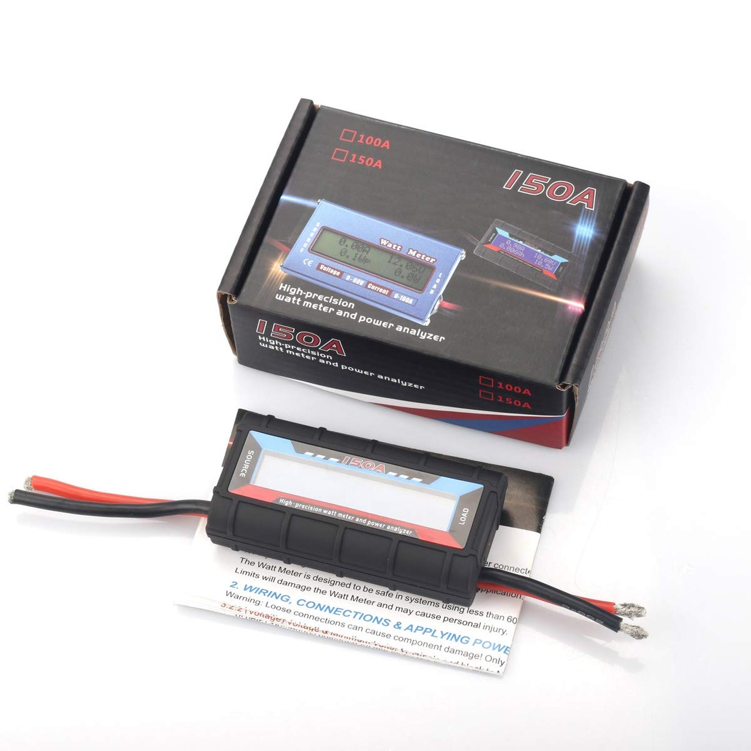 150A High Precision Power Analyzer Multi Meter for Measuring Power Watt (W) V...