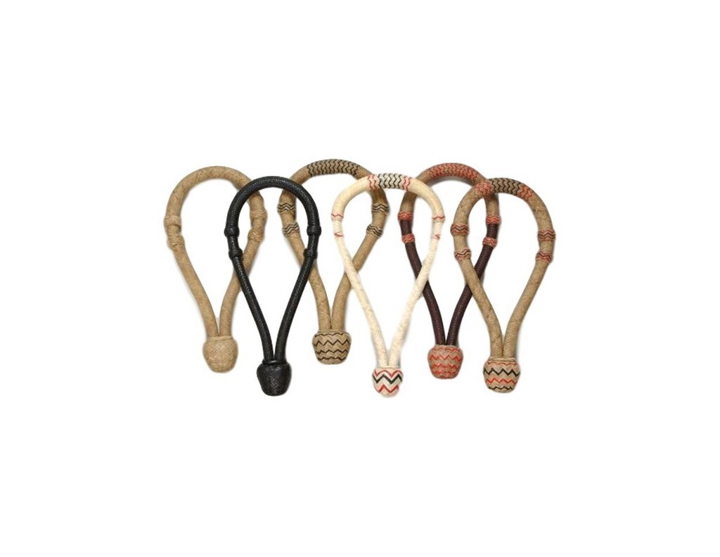 (LOT OF 6 ) Tough  Noseband Royal King Handmade Rawhide Core Bosal 3/4" 40-706