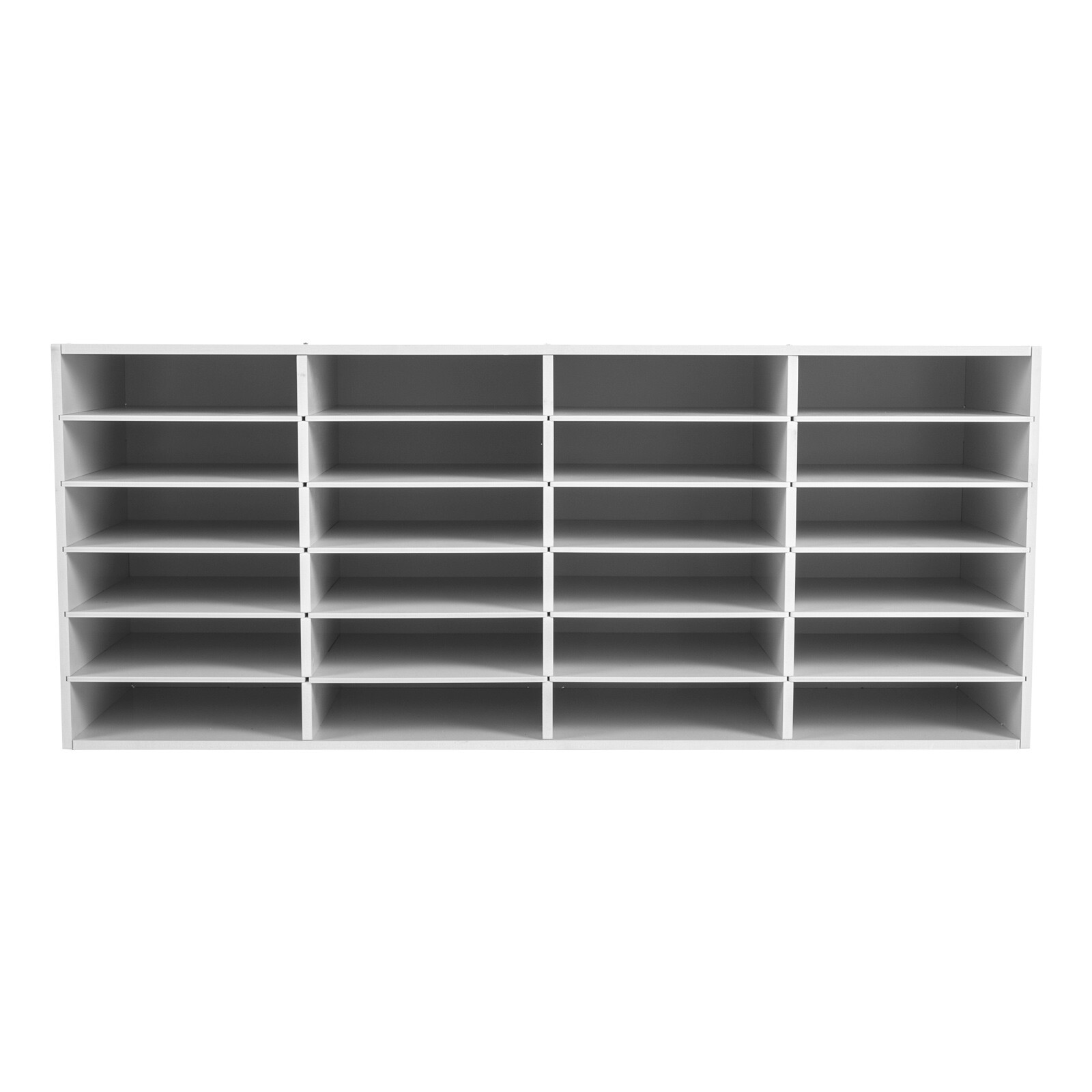 24 Slots Paper & Mail Organizer File Classification Cabinet Literature?Organizer