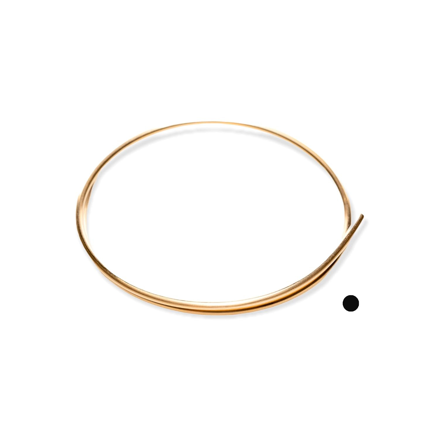 14/20 Yellow Gold Filled Wire 20 Gauge, Round, Half Hard, 1FT by  | 14K Gold Fil