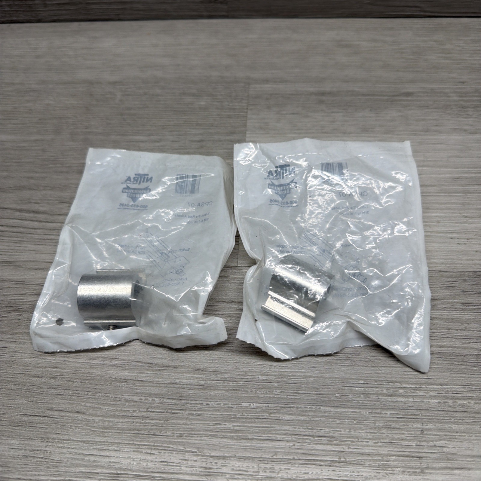 Lot Of 2 Automation Direct CPSA-07 1603 Nitra T-Slot Tie Rod Adapter, New