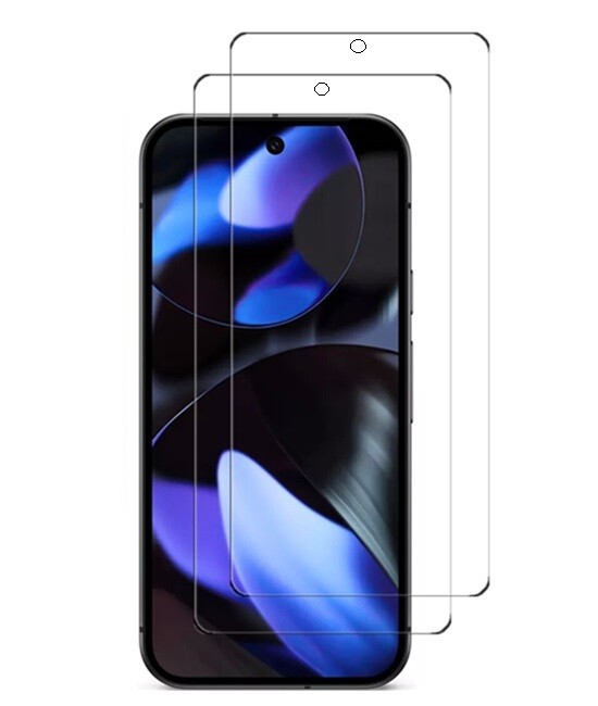 2Pack Tempered Glass Screen Protector For Google Pixel 9/9 Pro/9 Pro XL