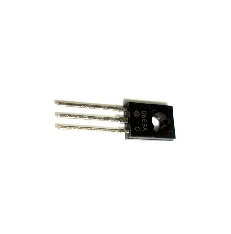 10PCS 2SD669 D669A 1.5A/160V NPN TO-126 NEW