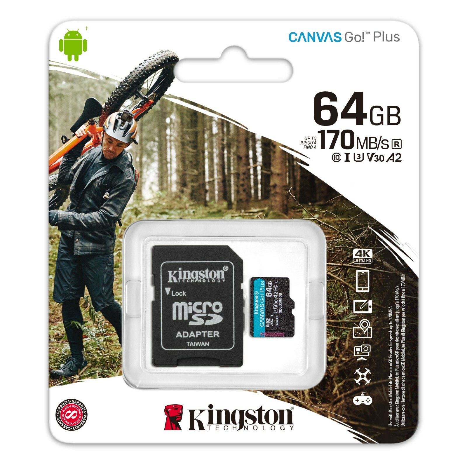 64GB Micro SD XC Card For DJI Mavic Pro Drone Memory Card U3