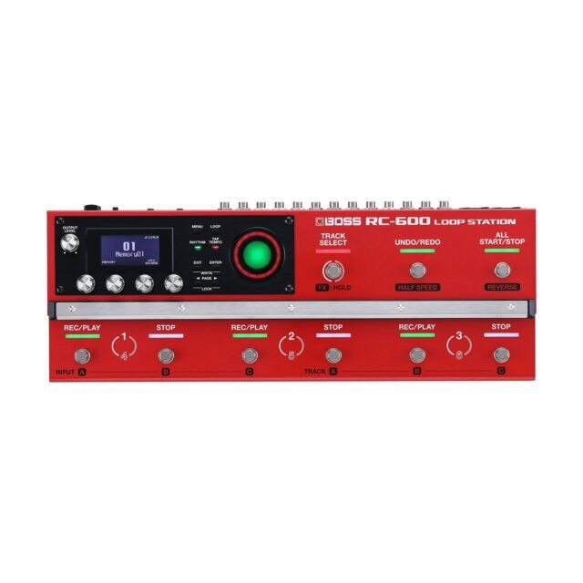 boss rc-600 loop station looper pedal