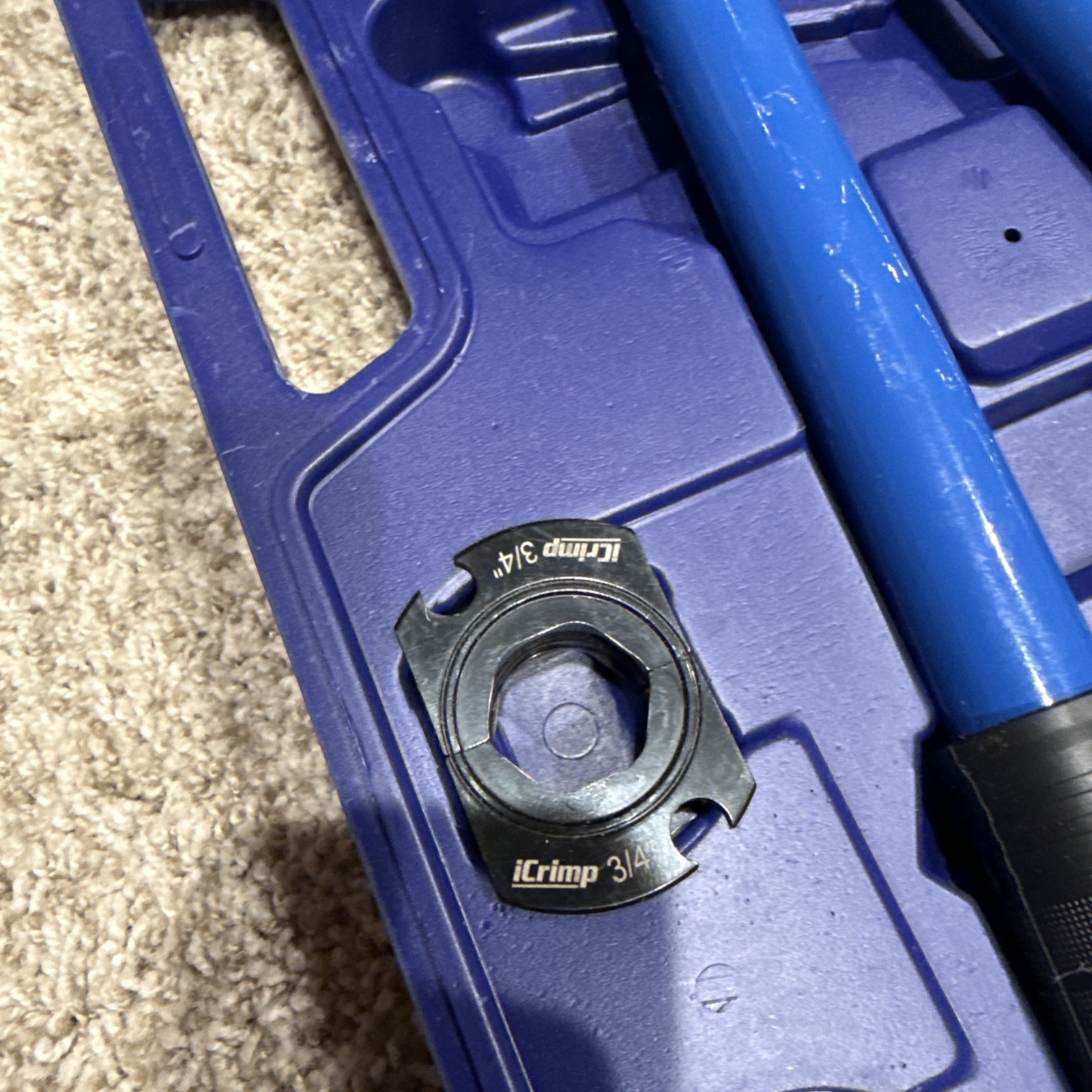 Propress Tool for Copper Pipe – Copper Pipe Crimping Tool with 1/2", 3/4", 1" Ja