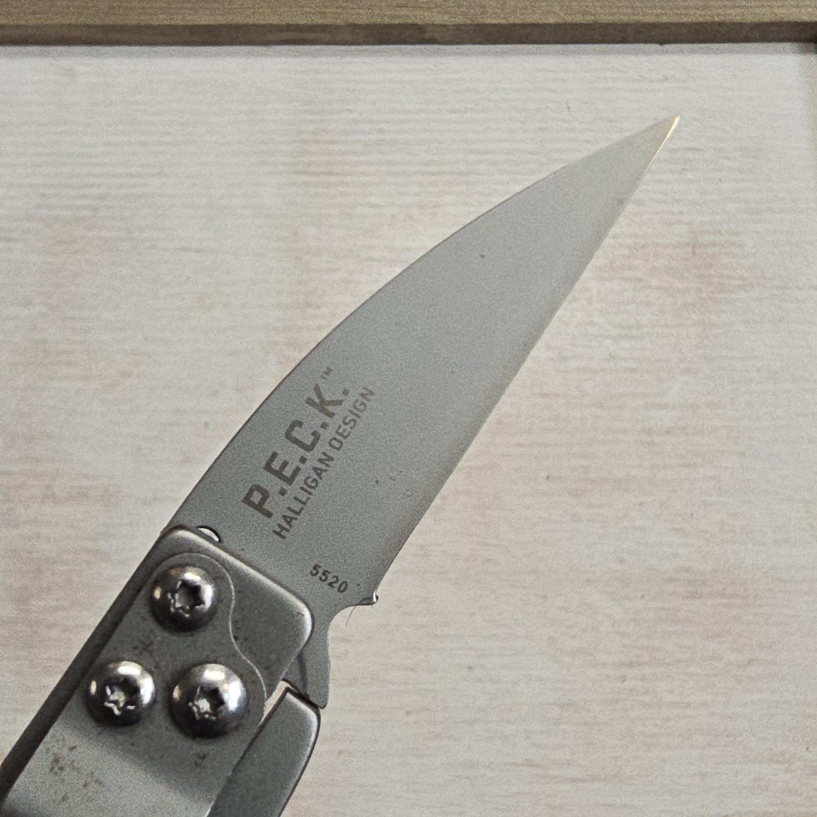 CRKT 5520 P.E.C.K. KNIFE ED HALLIGAN DESIGN KEYCHAIN KNIFE