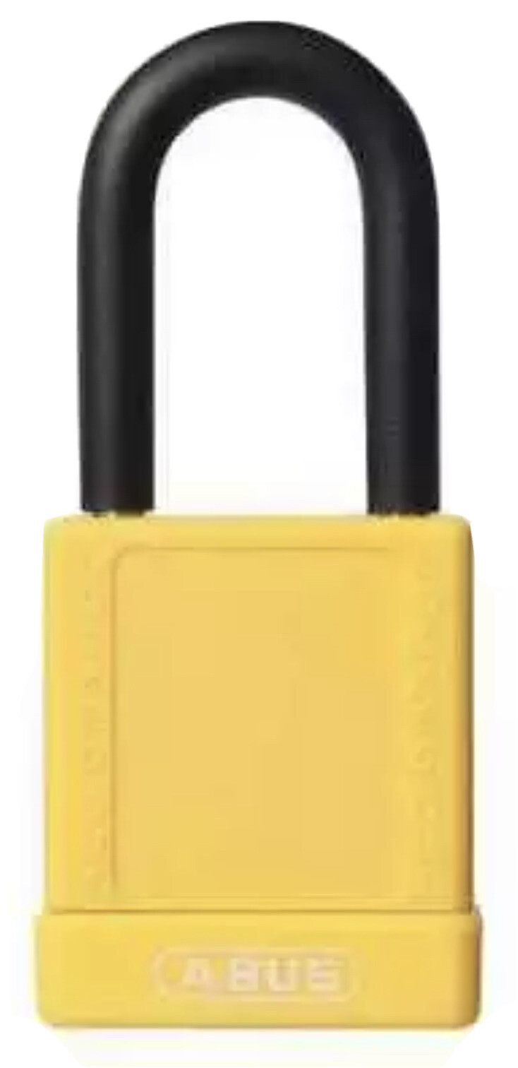 Abus 74/40 Ka Yellow Lockout Padlock,Ka,Yellow,1-3/4"H