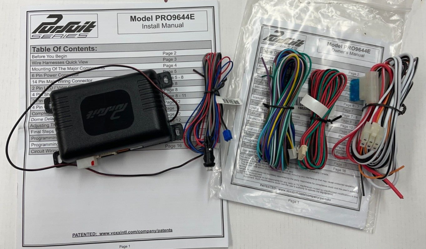 Pursuit PRO9644E Remote Start System Replacement Module PRO-9644E
