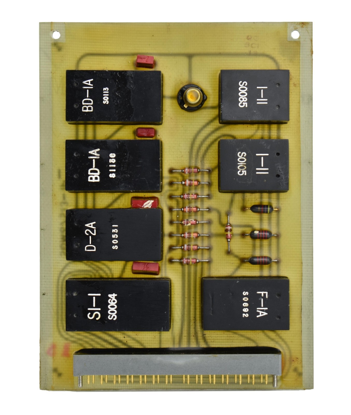 NASA Apollo Saturn Instrument Unit DDAS Computer Interface Unit Circuit Board