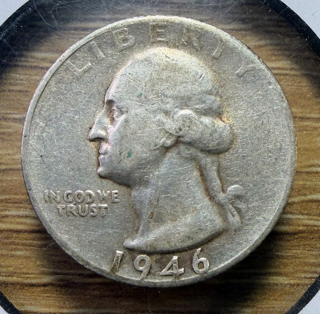 1946-S Washington Quarter - Actual Coin Shown - Free Shipping & Tracking INV#199