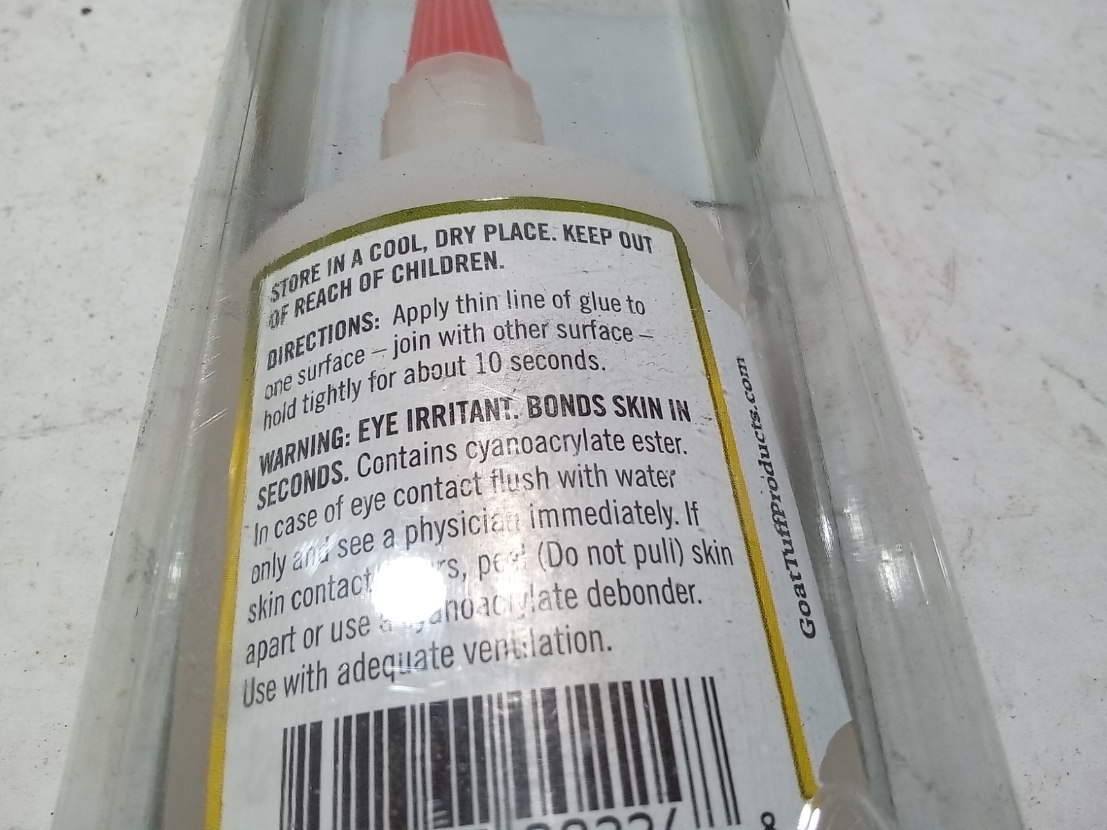 Goat Tuff High Performance Glue 2.0oz. (L10B)