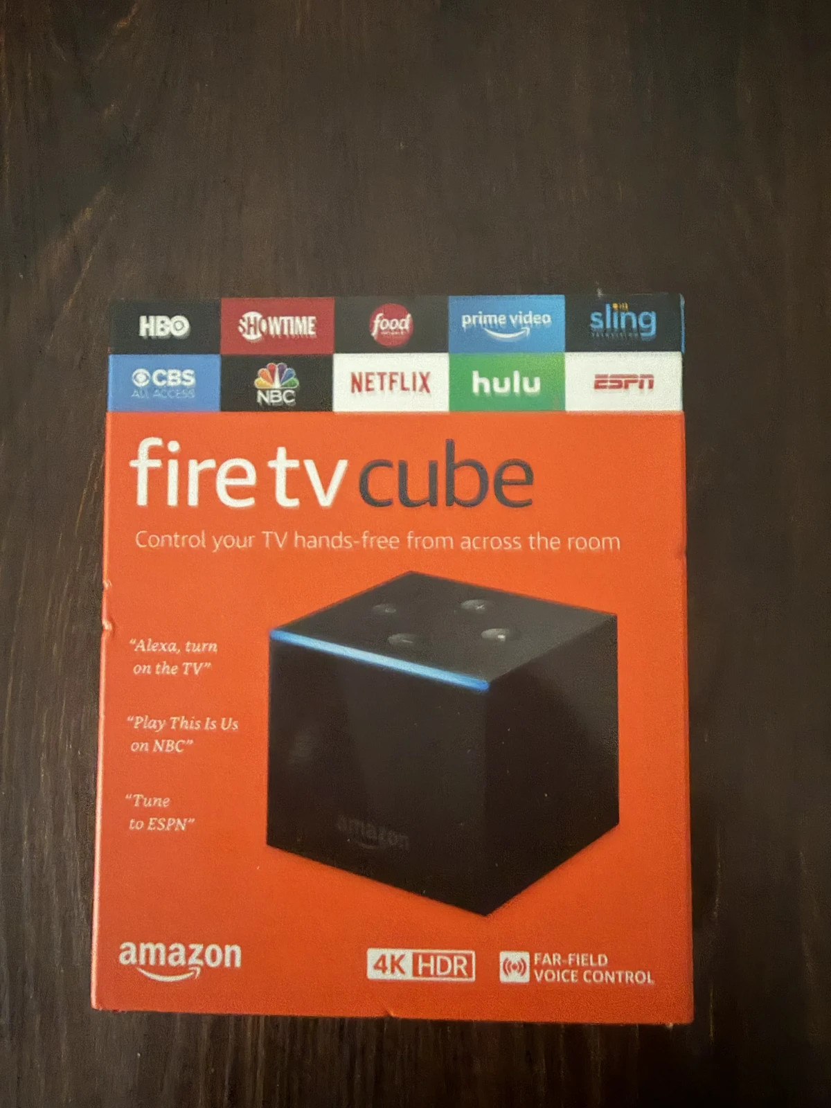 Amazon Fire TV Cube 1st Gen 4K Streaming Media Player Alexa Voice 2nd Gen Remote