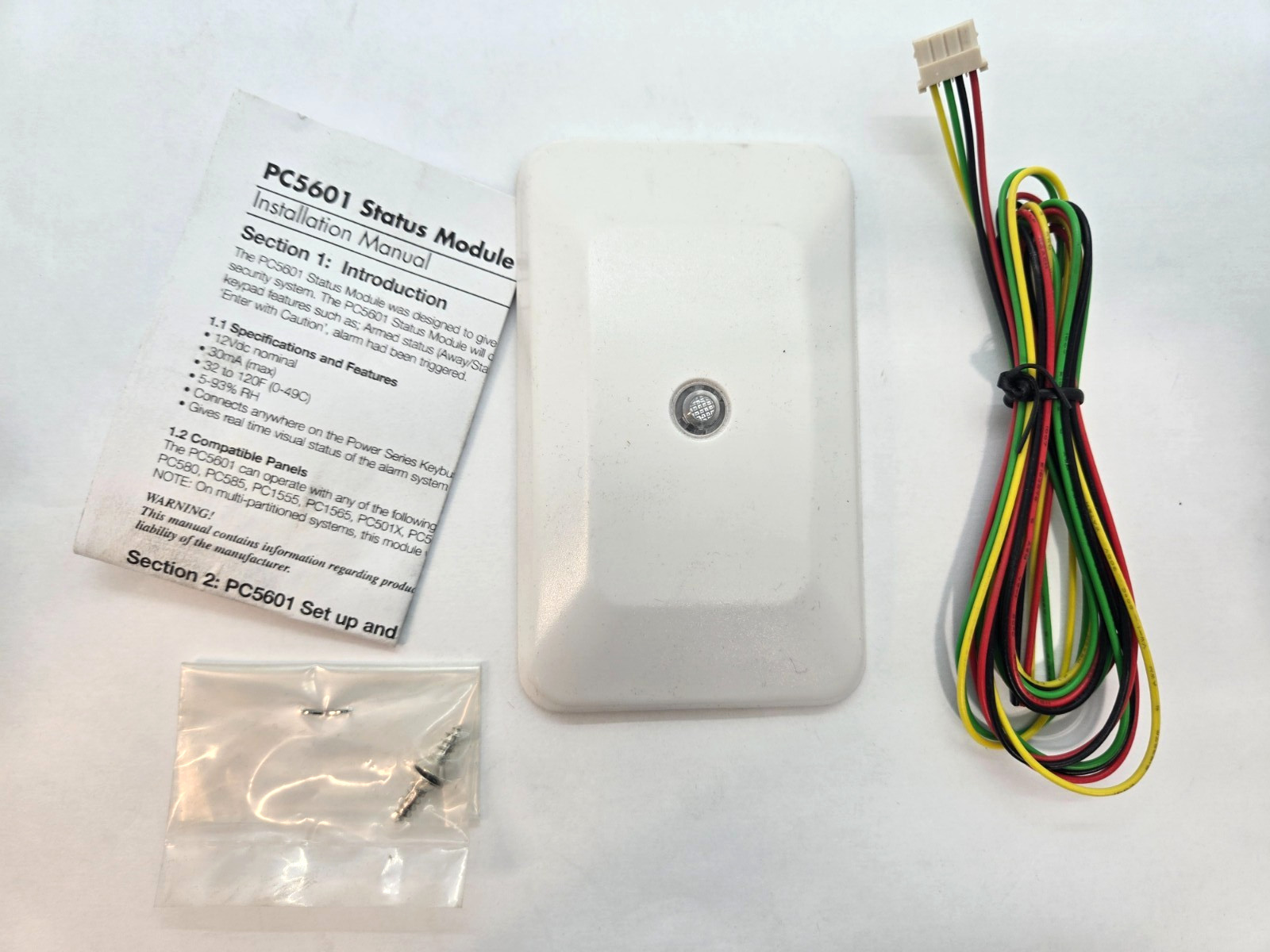 PC5601 Security Alarm System Status Module  FAST FREE SHIPPING b