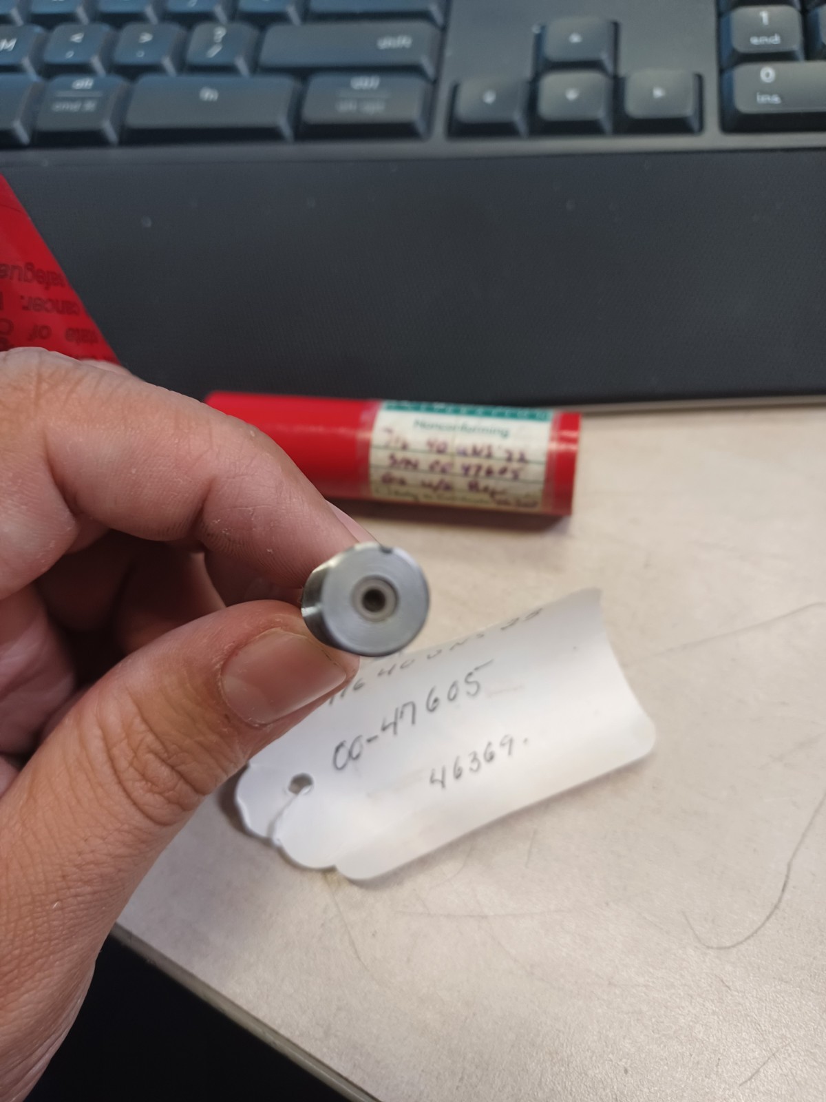 7/16 40 UNS 2B 00-47605 46369 Thread Plug Tapped