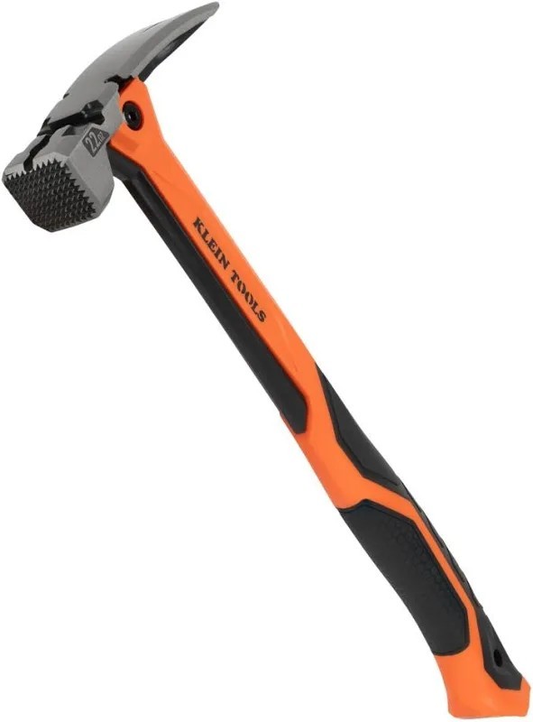 Klein Tools H81022 Milled Face Vibration-Reducing Hammer, 22-Ounce