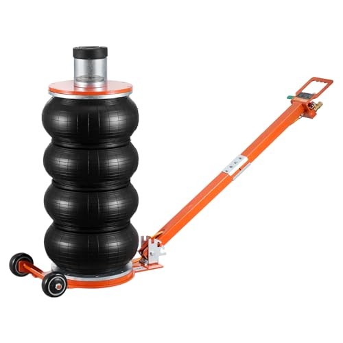 Air Jack, 6 Ton/13000 lbs Quadruple Bag Air Jack, Lift up to 6T/high 26.5in