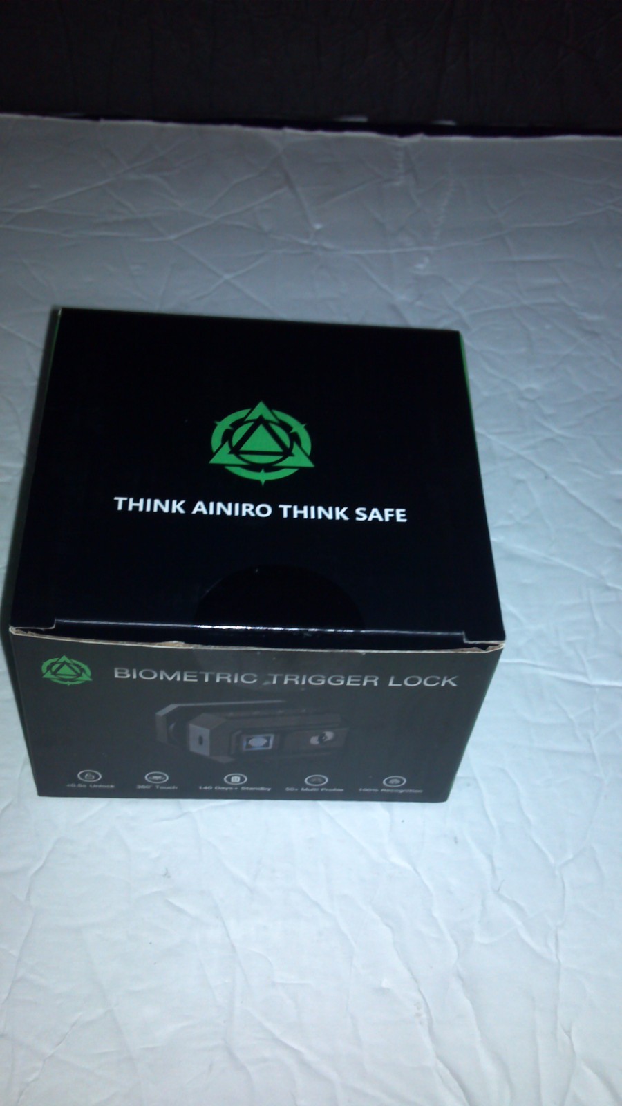 Ainiro Smart Biometric Gun Trigger Lock Model Number # GL-001