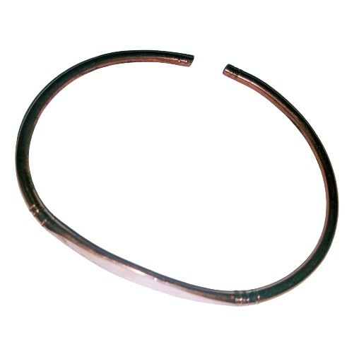 AFRICAN THIN COPPER BRACELET BANGLE - KENYA JEWELRY New