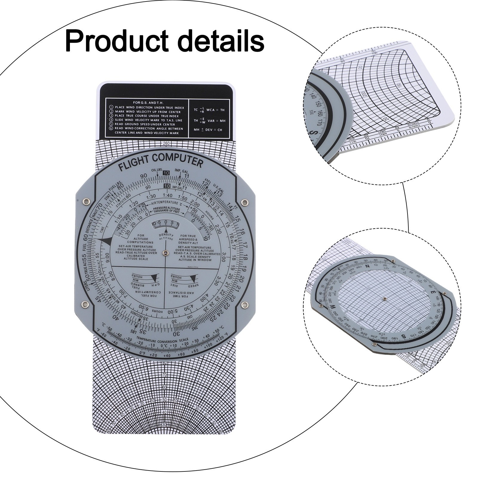 Plastic Flight Ruler for Engineers Reliable Measuring Tool for Projects
