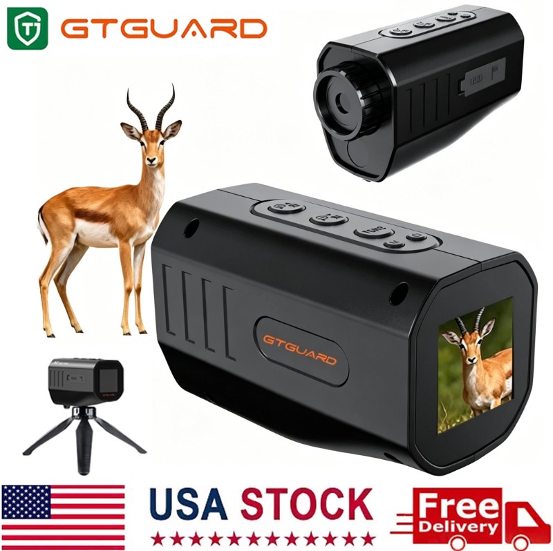 GTGUARD N3 Thermal Imager Infrared Night Vision Monocular Hunting Camera 5X Zoom