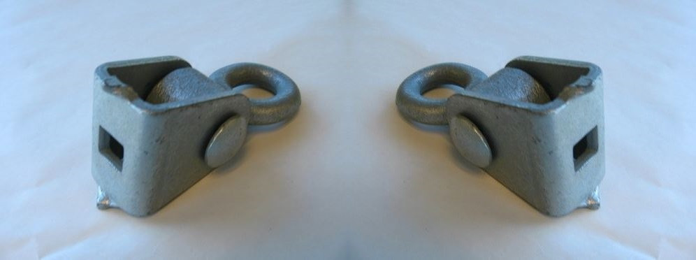Wood Beam ONE BOLT Swing Hanger patio PAIR Commercial Playset Commercial SH107