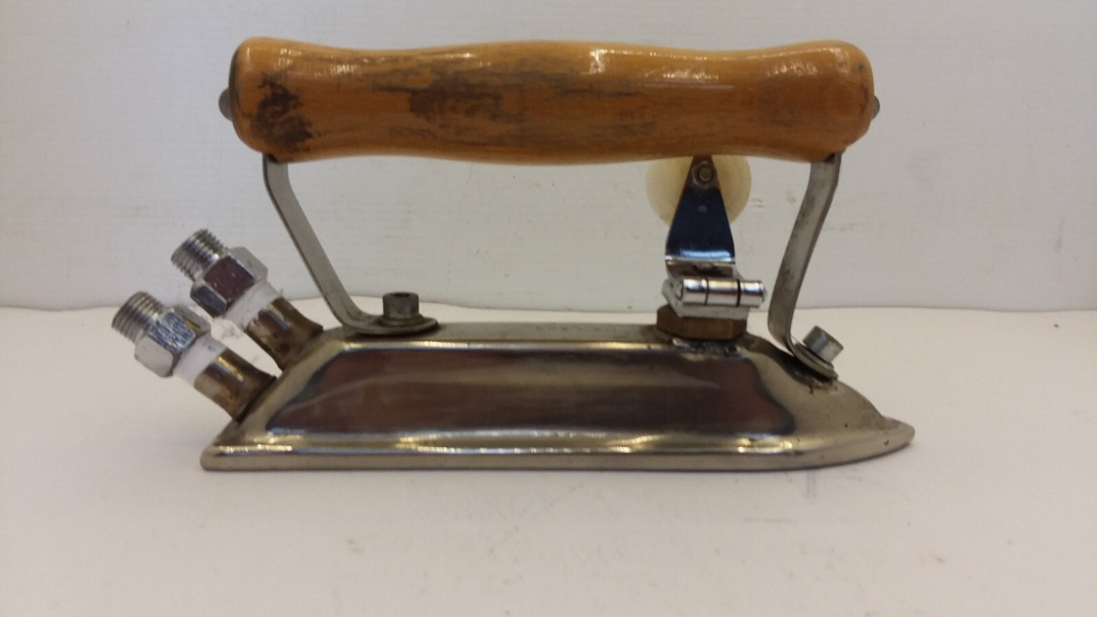 BURGER LK995 INDUSTRIAL STEAM POWERED IRON STAINLESS STEEL LEVER FOR STEAM