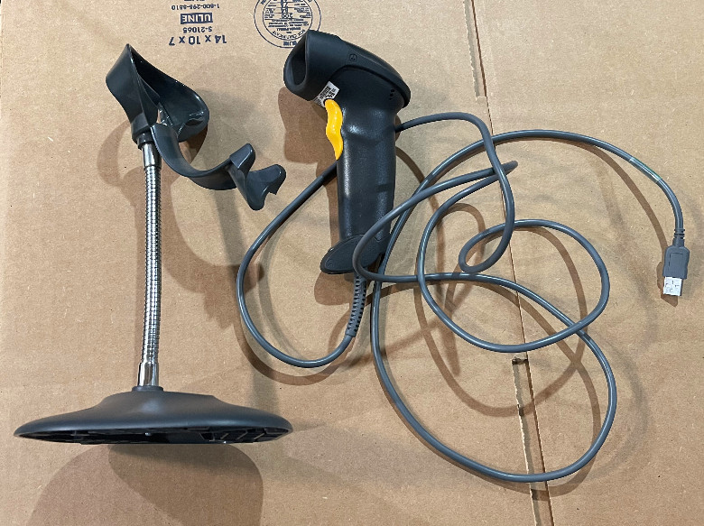 Zebra LS2208 Barcode Scanner - LS2208-SR20007R-NA
