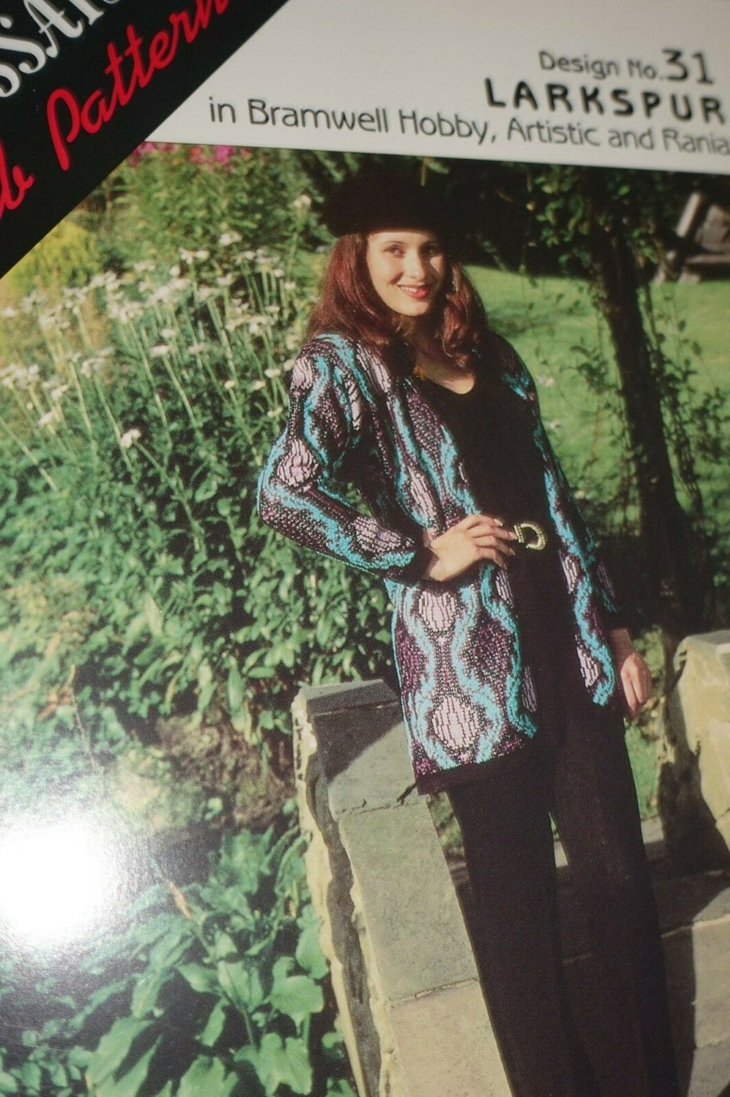Passap Machine Knitting Pattern 31 Larkspur