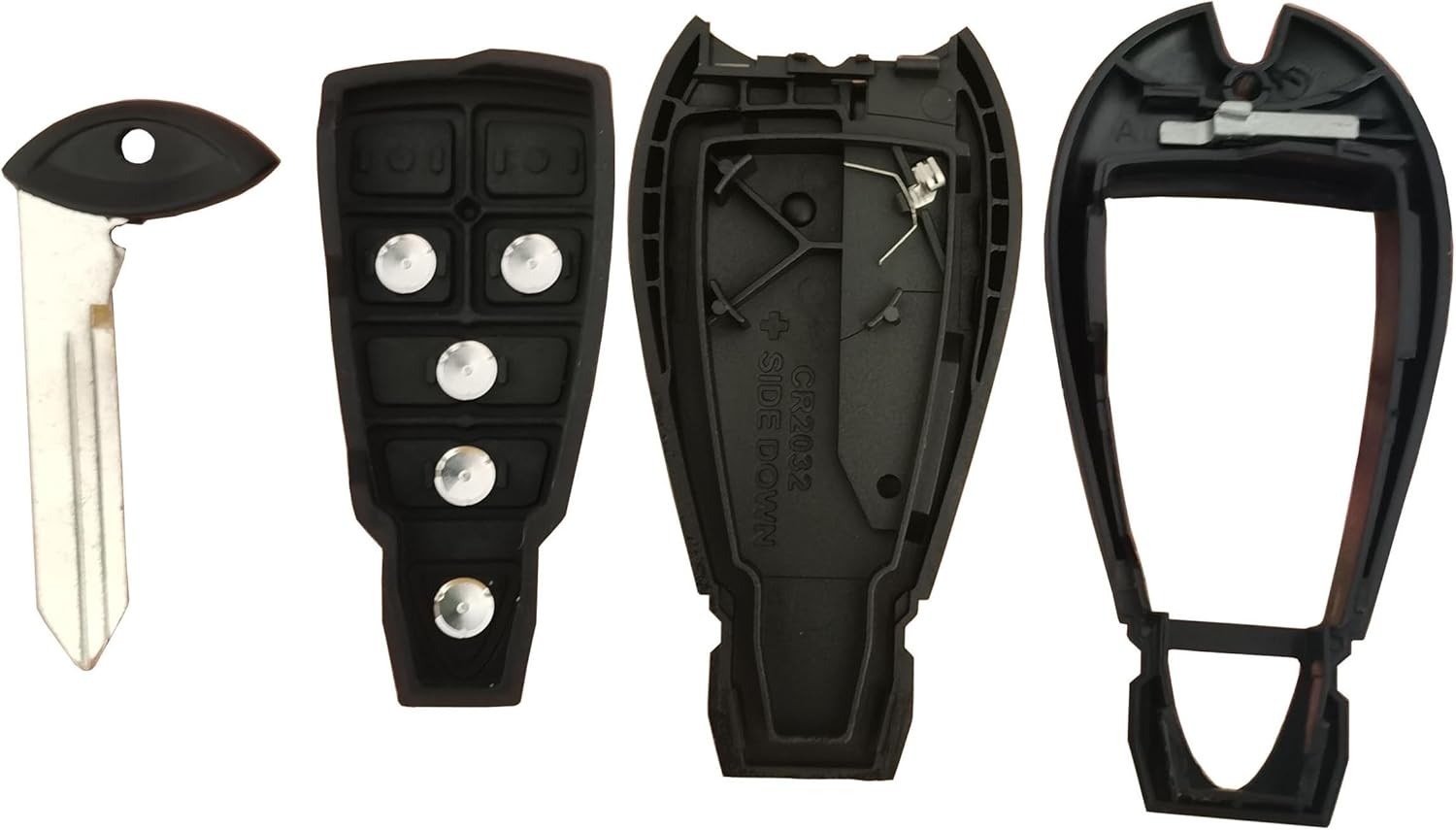 Replacement for Keyless Entry Remote Key Fob Shell Case Fit for Dart - 5-Button