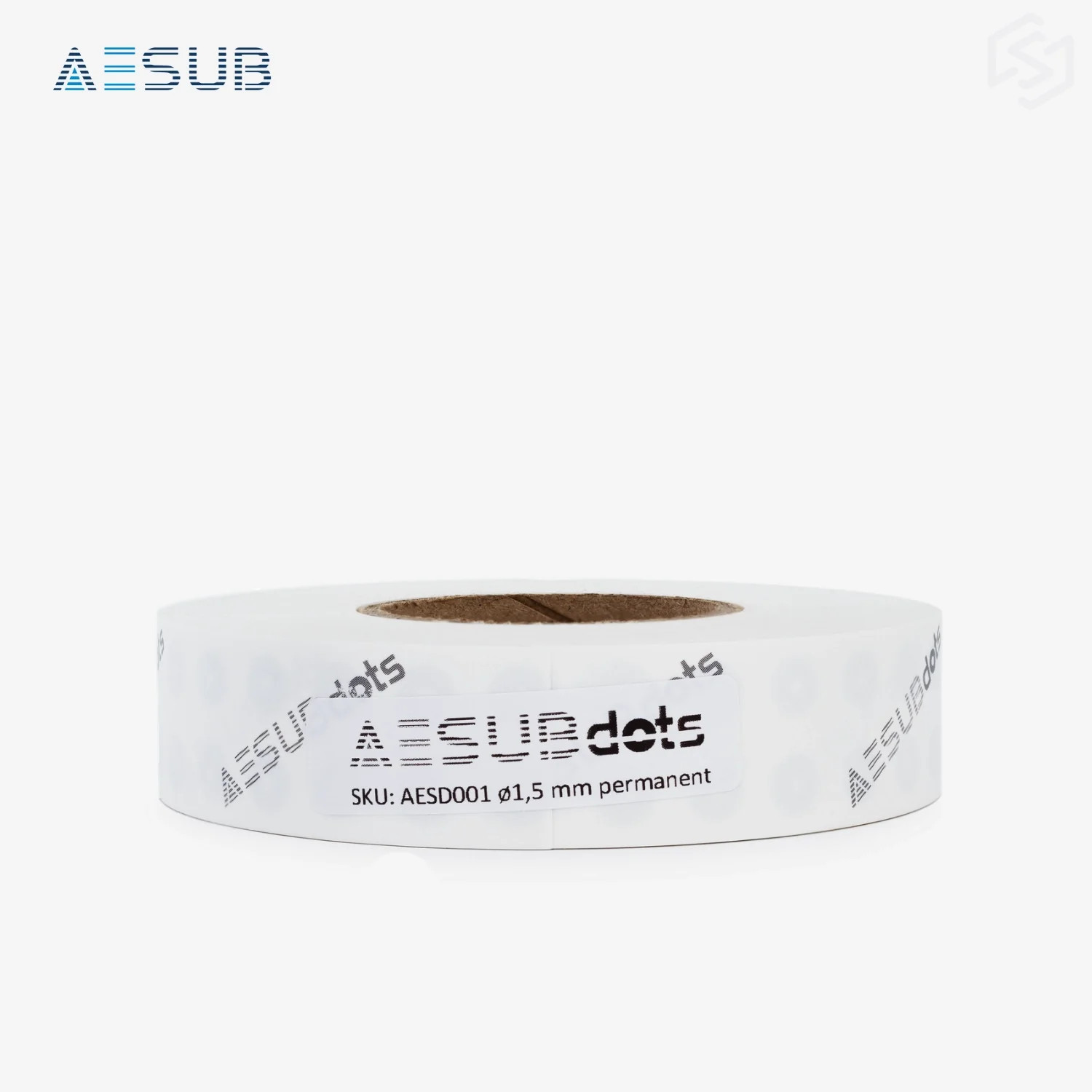AESUBdots Black and White (Size: 1.5mm)
