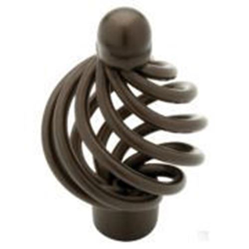 1-1/4" Avante Birdcage Knob Rubbed Bronze