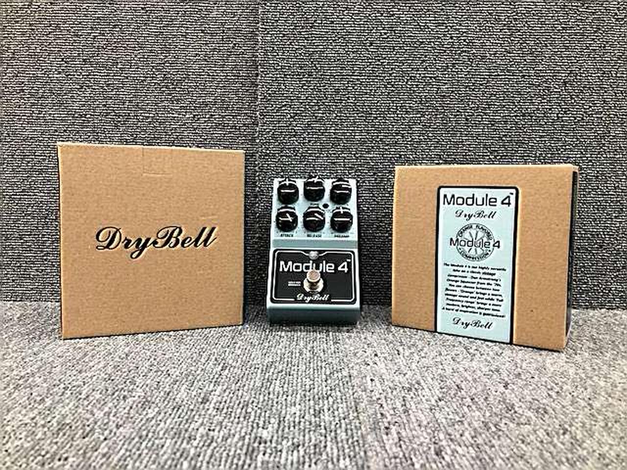 DRY BELL Module 4 Dual Voice Compressor Pedal Used