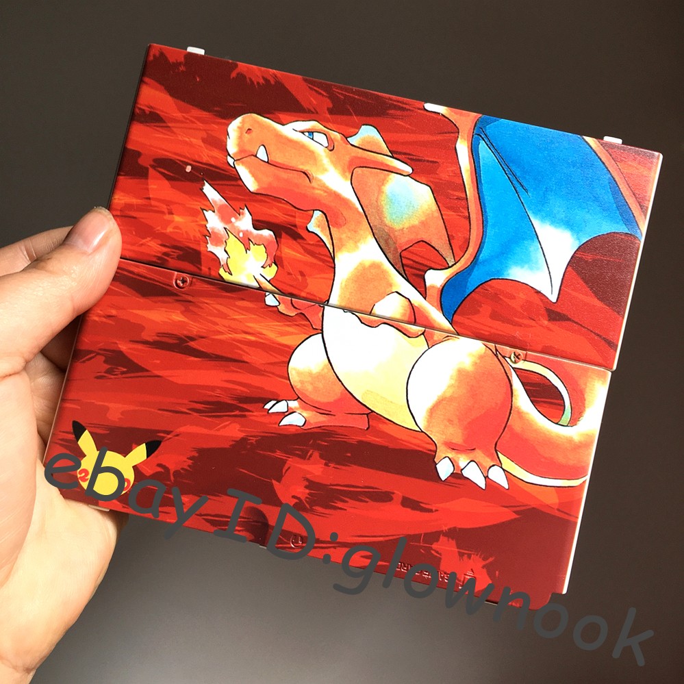 Pokemon Charizard Replacement Faceplate Cover Plates Shell for Nintendo New 3DS