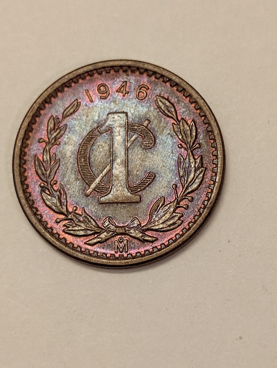 1946 - 1 CENTAVO - NICE - MEXICO - 2 E