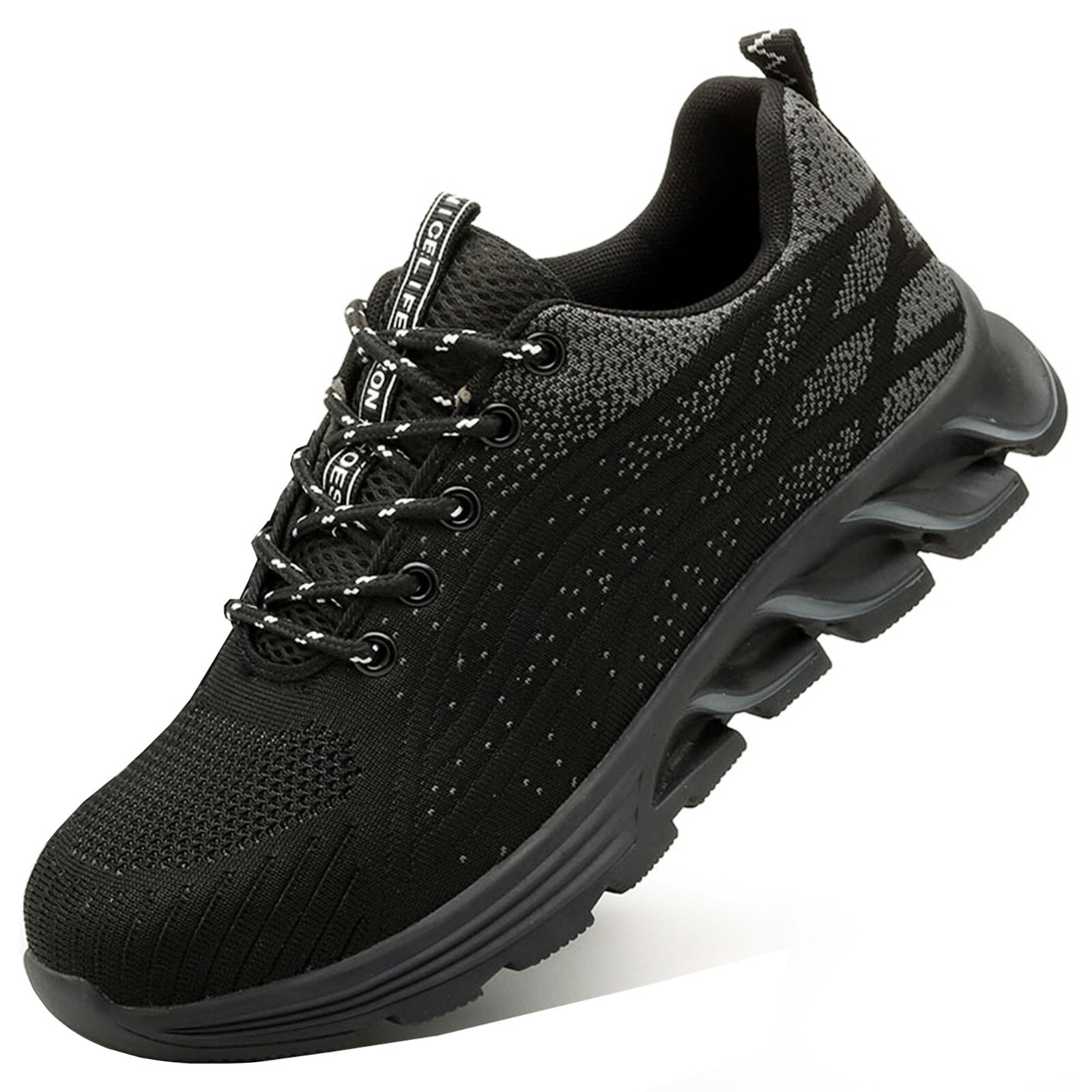 Steel Toe Work Sneakers for Men Women Lightweight Safety Shoes Industrial Boots